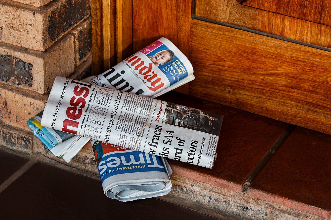 Notice to Creditors in local newpapers
